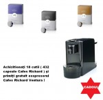 Pachet Capsule & Aparat Ventura Black Cafes Richard
