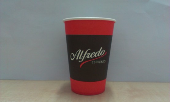 Pahar Vending Carton Alfredo 180ml